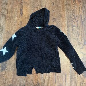 Vintage Havana Black Star Hoodie Sweater girls size xl